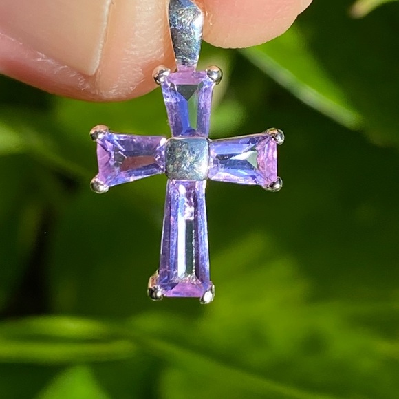 None Jewelry - 925 sterling silver cross pendant